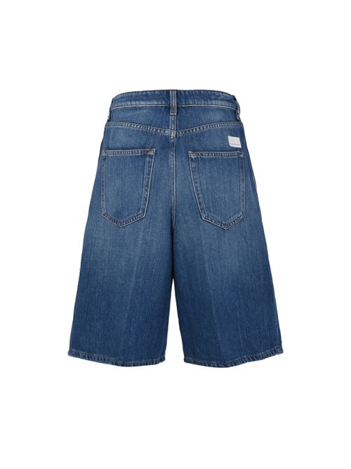 Shorts Perla in denim di misto lino, cotone e viscosa Nine in the morning | 9SS26 PRL12LL3155